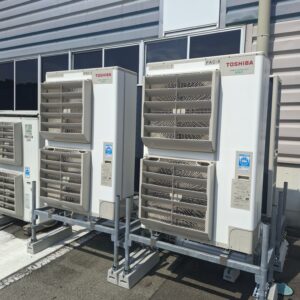 SPACECOOL施工室外機